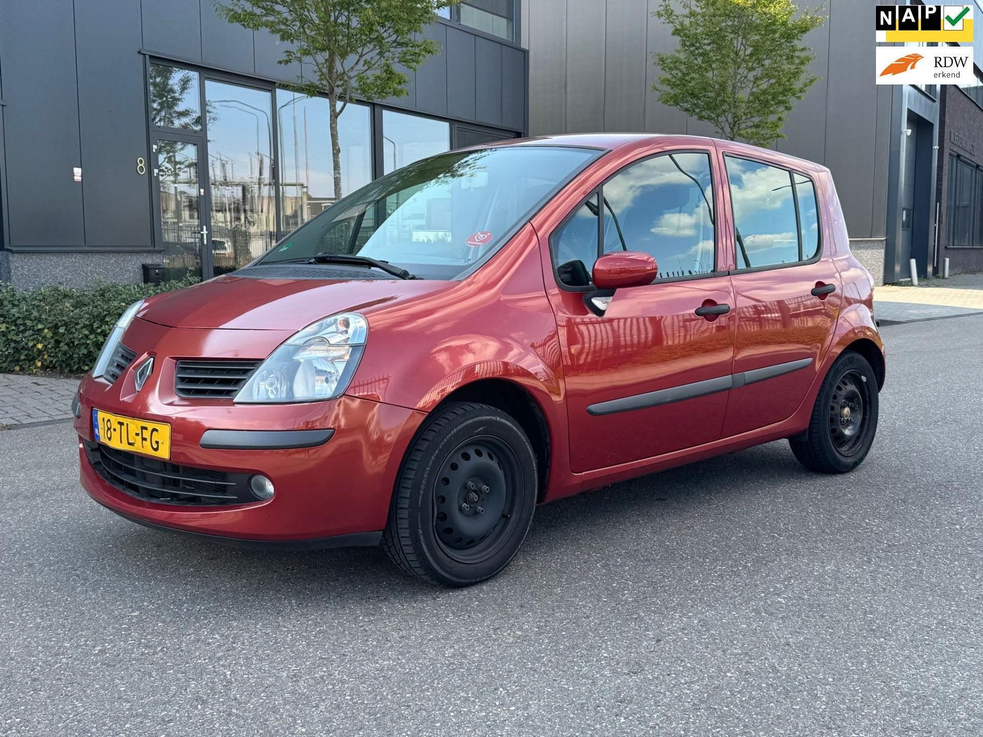 Renault Modus 1.4-16V Air AIRCO/NAP, Auto's, Renault, Voorwielaandrijving, Gebruikt, 4 cilinders, 49 €/maand