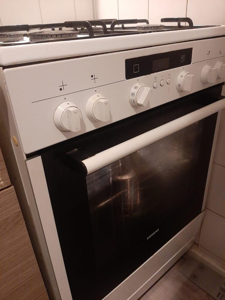 Oven met gasfornuis, Witgoed en Apparatuur, Ophalen, Gebruikt, Hete lucht, Oven met grill