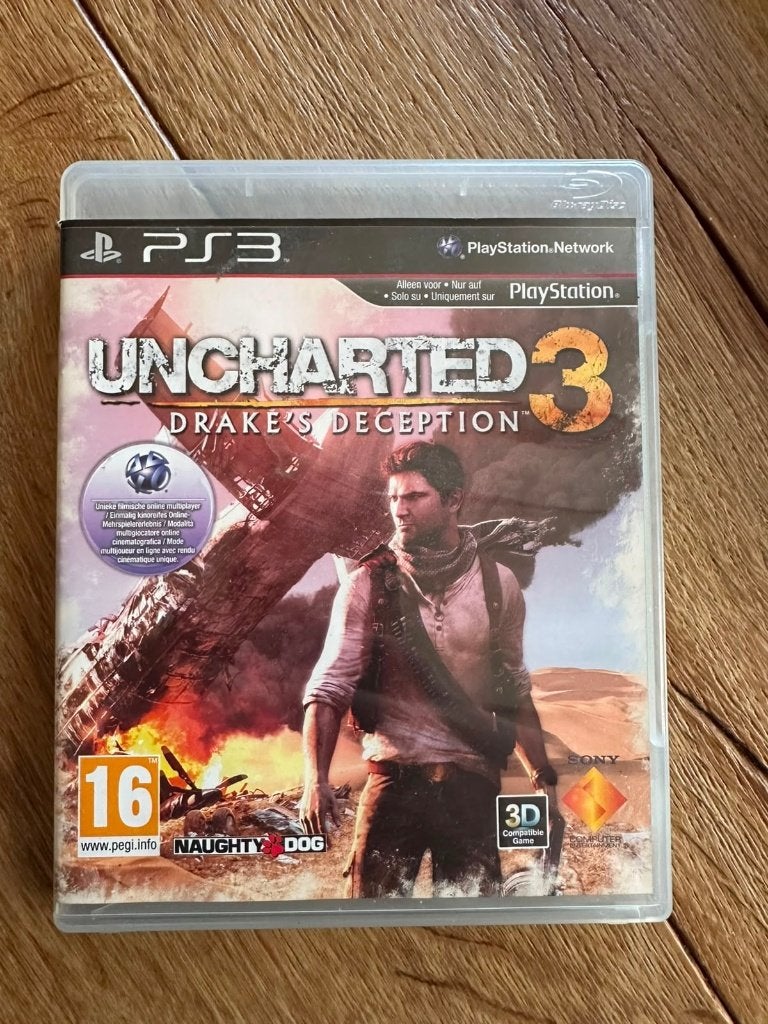 Uncharted 3: Drake's Deception / PS3, Spelcomputers en Games, Avontuur en Actie, 1 speler, Ophalen of Verzenden, Zo goed als nieuw