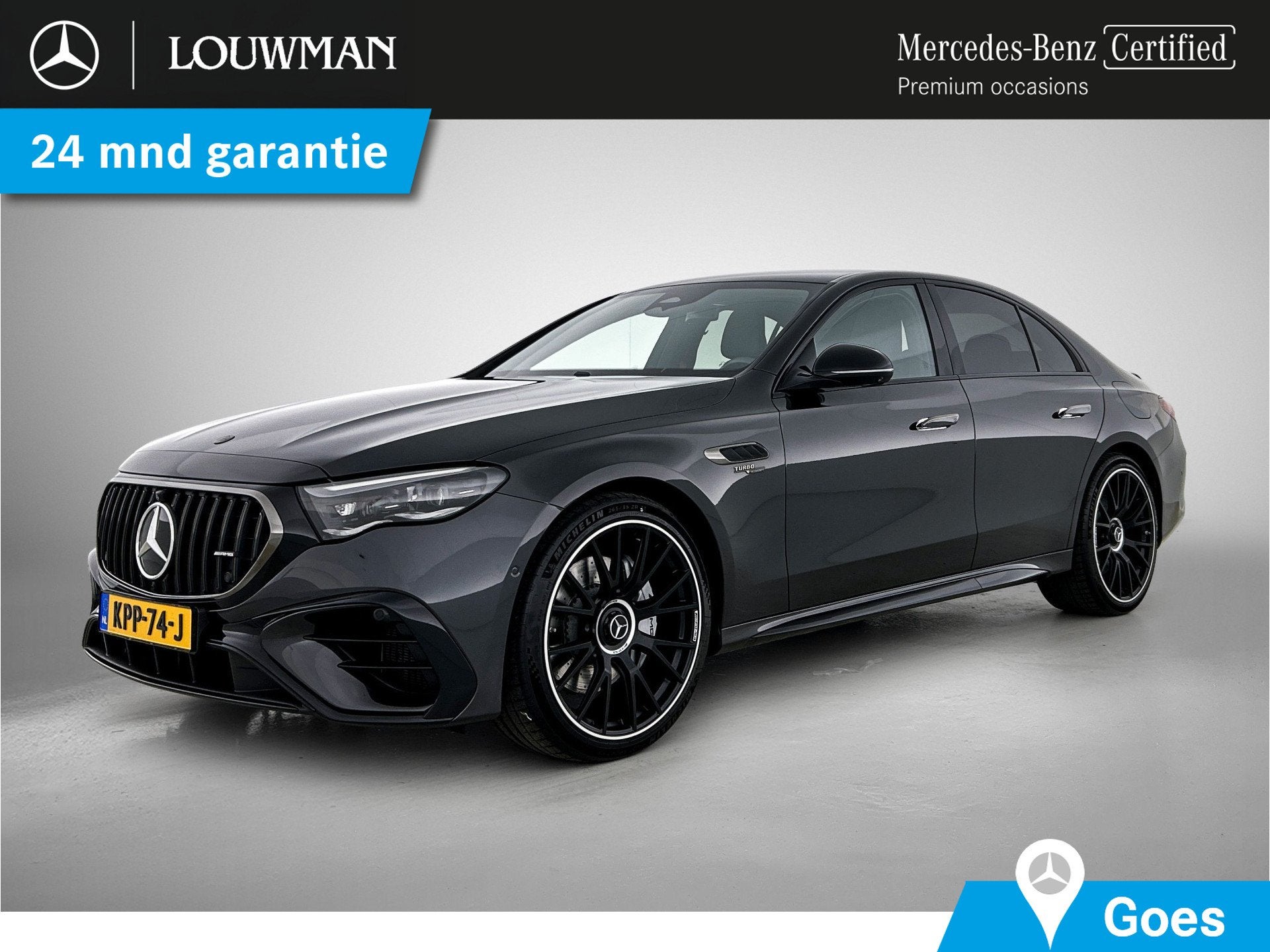 Mercedes-Benz E-Klasse Mercedes-AMG 53 4MATIC+ AMG Night 1+2, Auto's, Automaat, 12 maanden, Gebruikt, Plug-in hybride