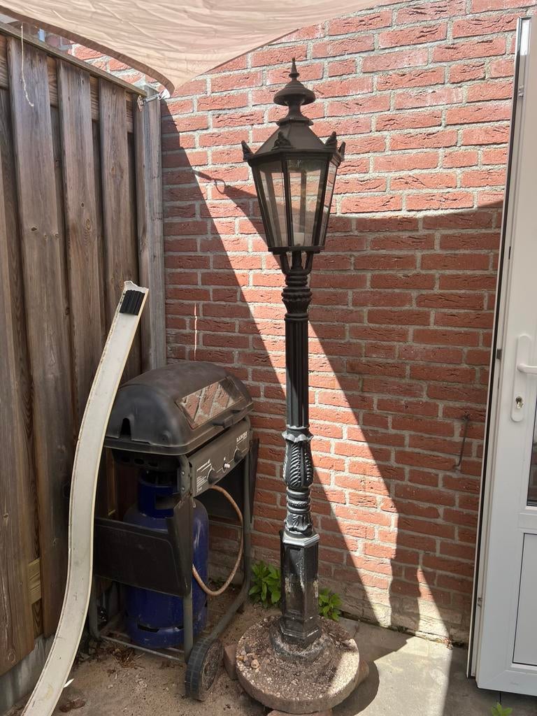 Tuinlamp, Staande lamp, Ophalen of Verzenden, 50 tot 250 watt, IJzer