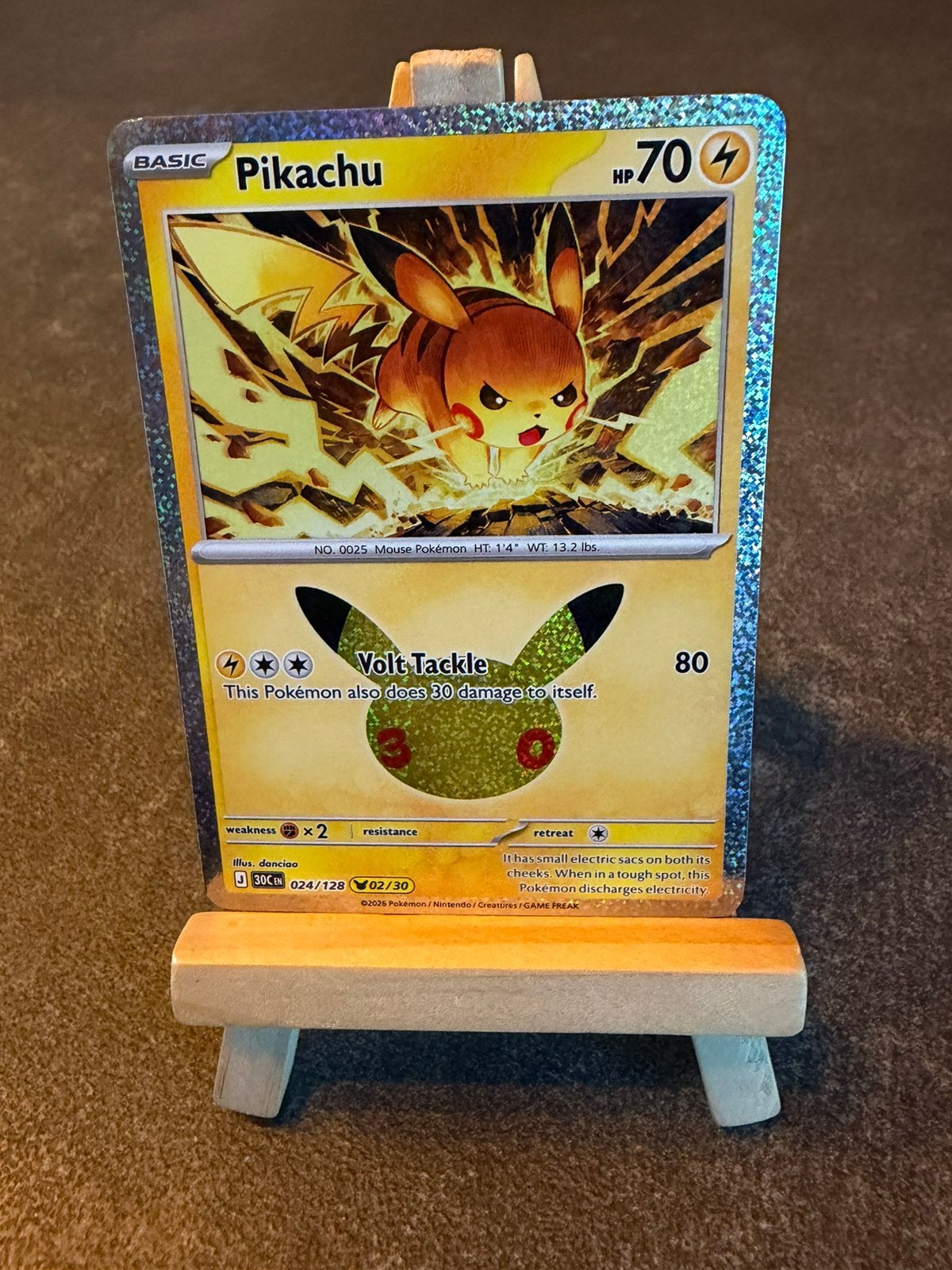 Pikachu 24 (02/30) Pokémon Celebration 30th, Ophalen of Verzenden, Zo goed als nieuw