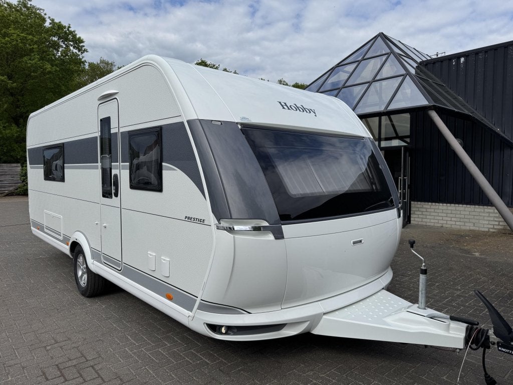 Hobby Prestige 560 WLU 2025 | Enkele bedden | Mover | Airco, Rondzit, Hobby, Bedrijf, Overige typen