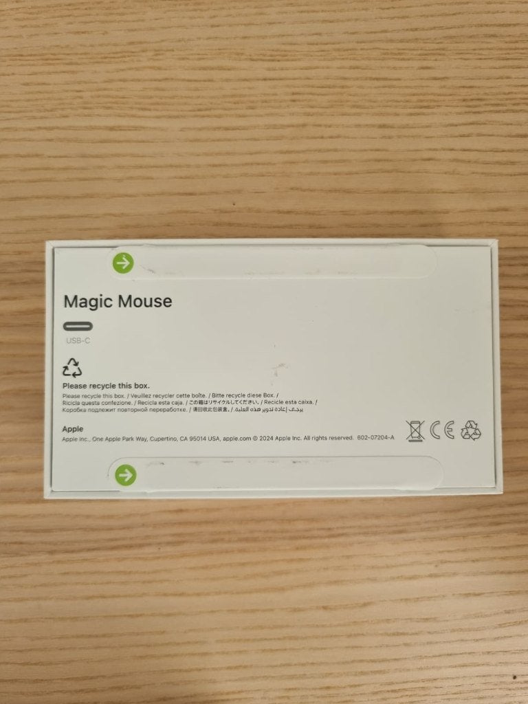 Apple USB-C Wireless Magic Mouse White - New Unopened Box, Ophalen, Muis, Ergonomisch, Nieuw