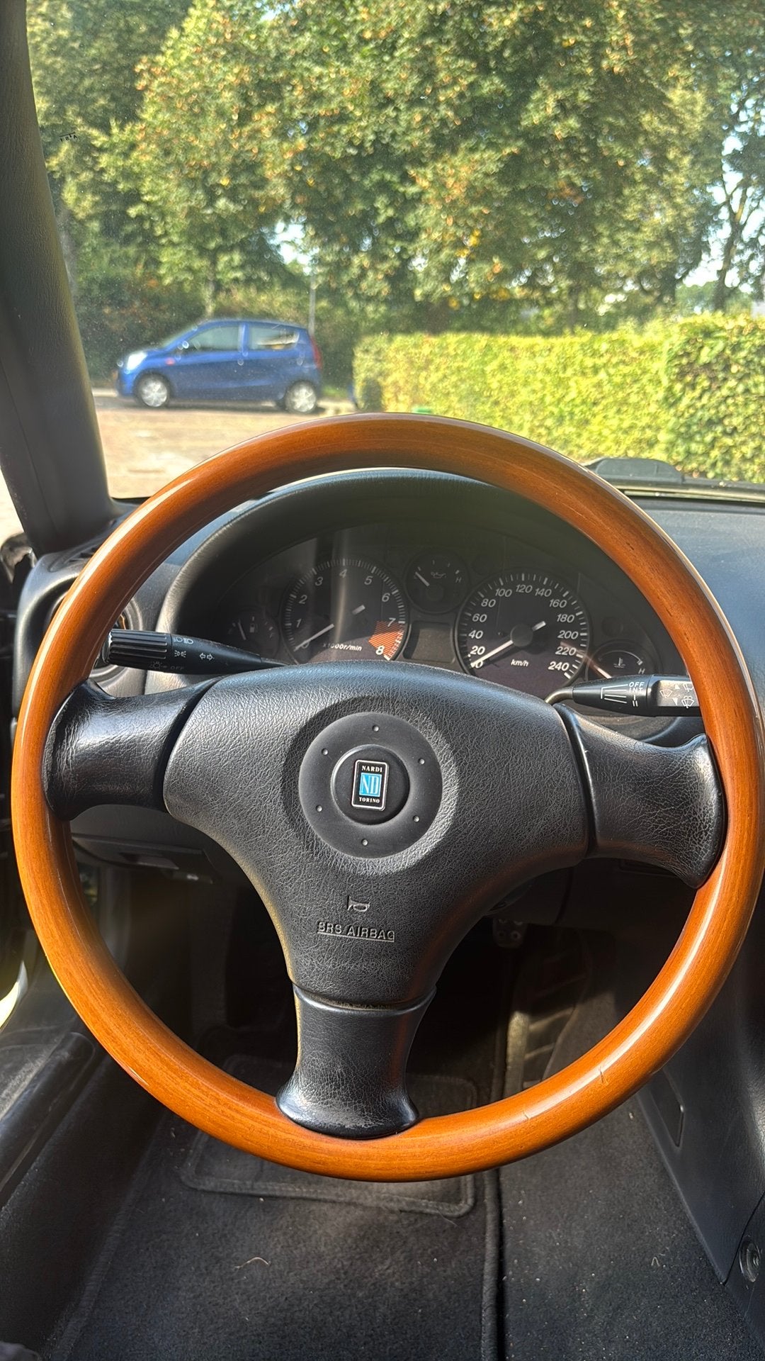 MX5 Nardi Houten stuurwiel met airbag, Ophalen of Verzenden