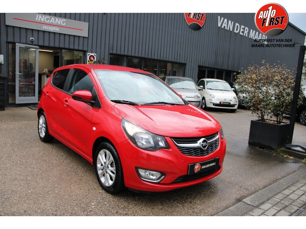 Opel KARL 1.0 ecoFL Innovation (bj 2019), 839 kg, Leder en Stof, Origineel Nederlands, Bedrijf