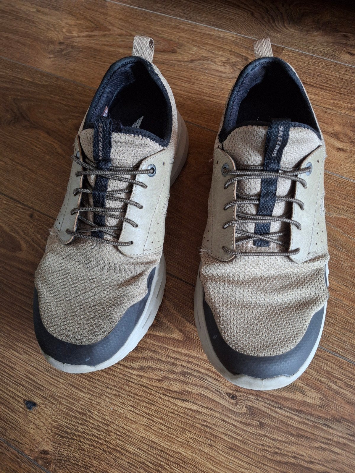 Sketchers herenschoenen, slip ins, maat 45, Bruin, Ophalen of Verzenden, Sneakers of Gympen, Sketchers