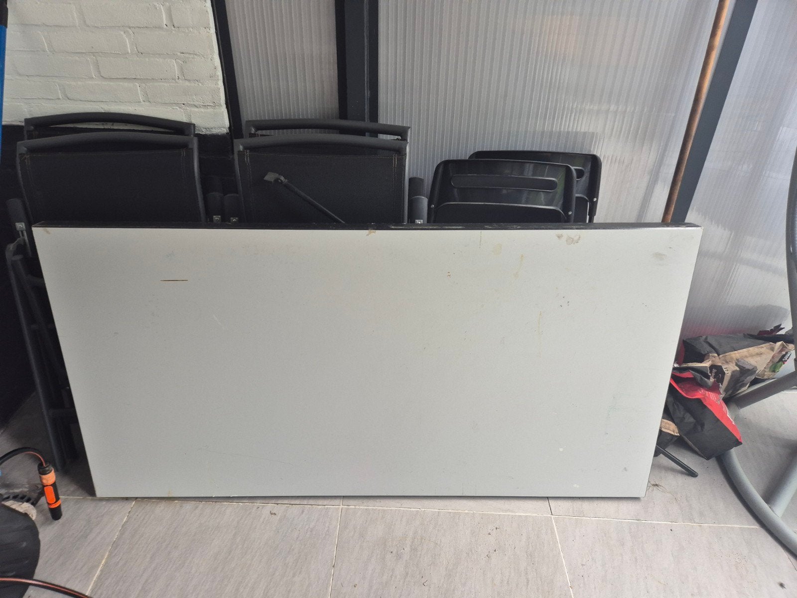 3x Opvouwbare tafel - Ideaal voor feesten en evenementen, Overige houtsoorten, Gebruikt, 100 tot 150 cm, Vier personen