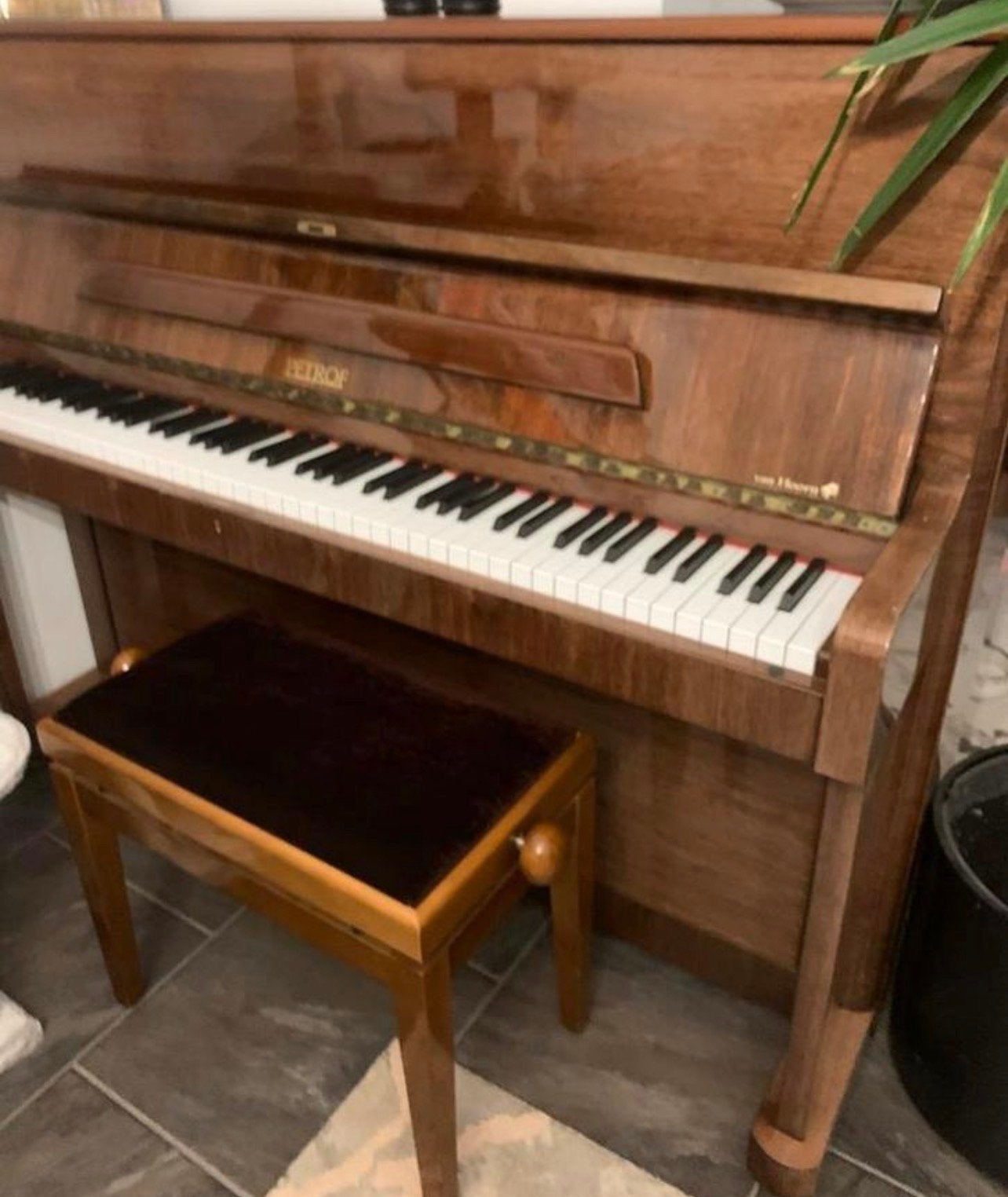 Petrof Piano - Klassiek en Elegant, Ophalen of Verzenden, Gebruikt, Bruin, Piano
