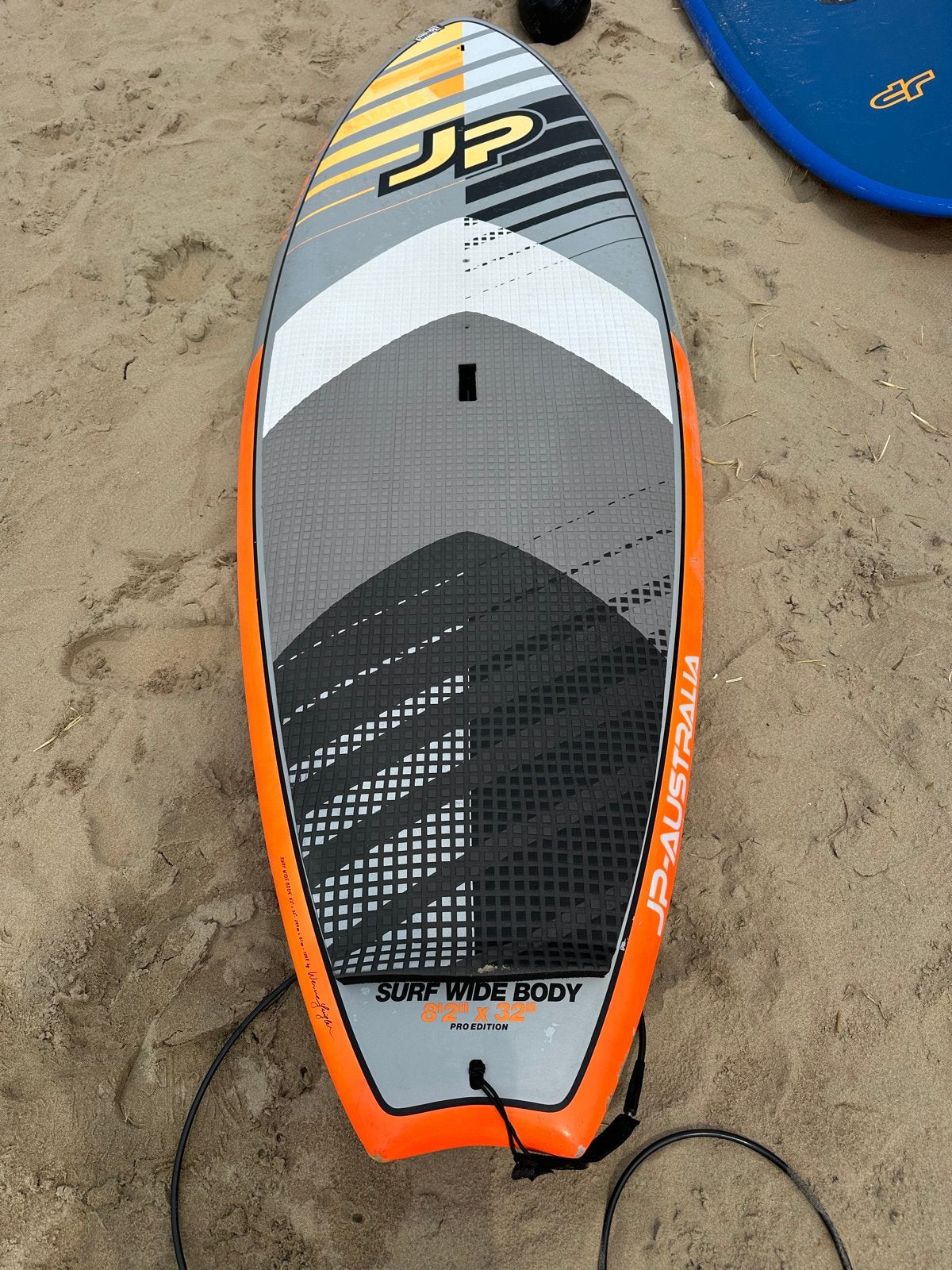 JP SUP Wide Body Pro 8'2" x 32" - 124L, Ophalen, Gebruikt, Overige typen, Met vinnen