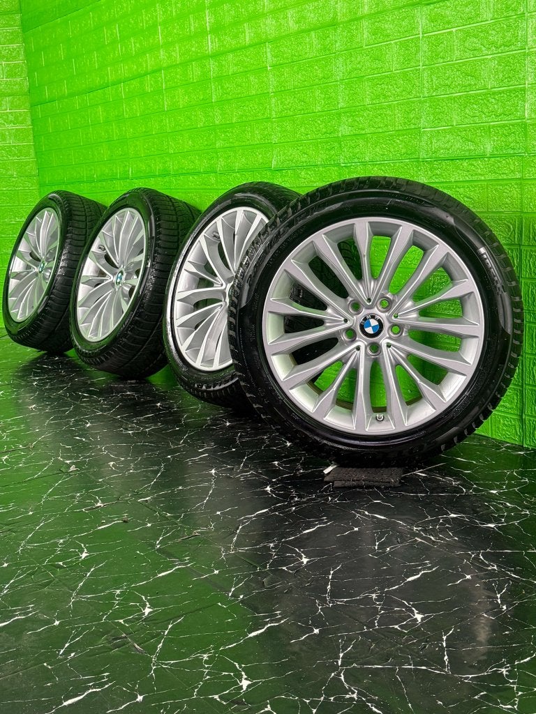 Originele BMW 5-Serie G30 G31 G38 velgen 18" 5x112 Style 632, Niet ingevuld, 18 inch, Banden en Velgen, Niet ingevuld