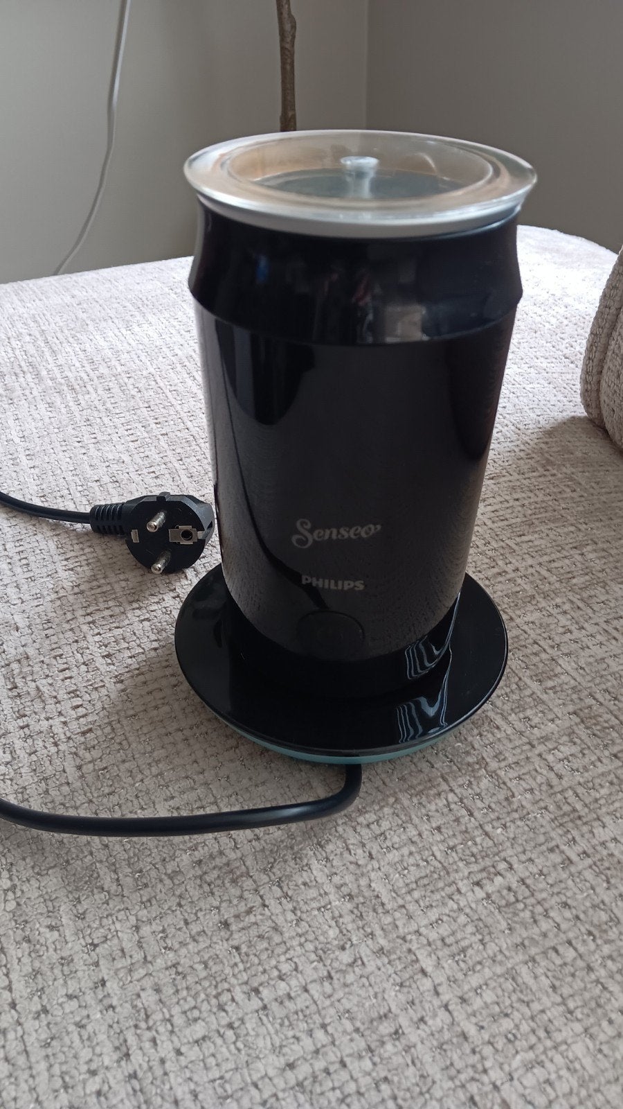 Senseo Philips melkopschuimer - perfect voor cappuccino, Ophalen of Verzenden, Gebruikt, Elektrische melkopschuimer