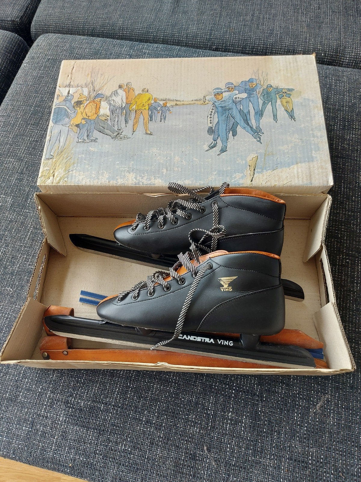 Zandstra schaatsen, Sport en Fitness, Schaatsen, Ophalen, Noren, Zandstra