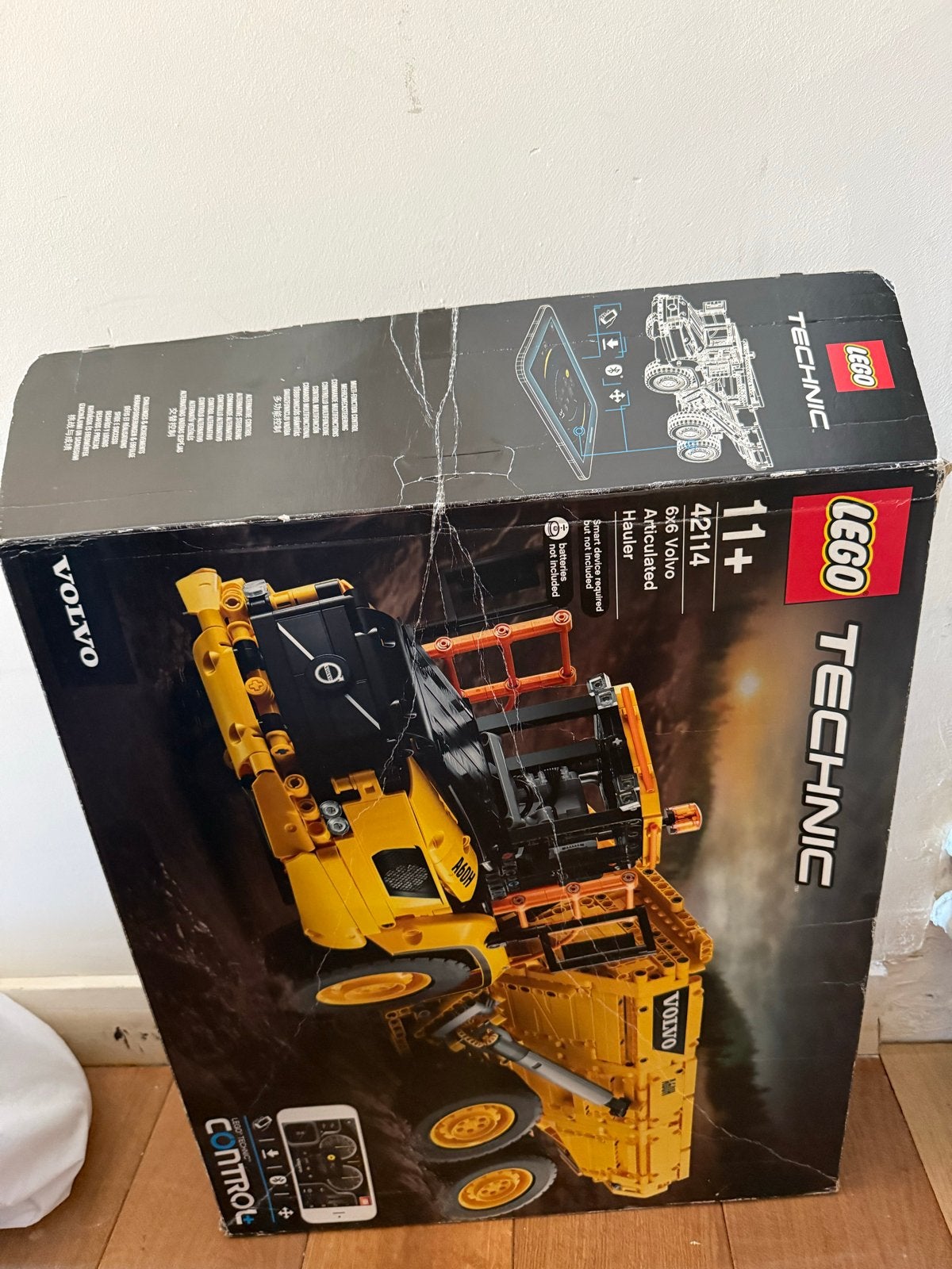 Lego Technic 42114 Volvo 6x6 Gelede Kiepwagen, Lego, Ophalen of Verzenden, Zo goed als nieuw, Complete set