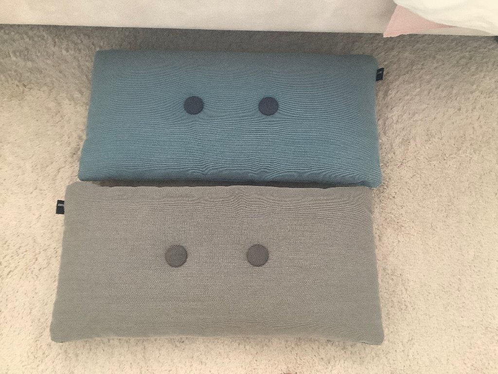 2 sierkussens Hay, Huis en Inrichting, Ophalen, Gebruikt, Overige kleuren, Rechthoekig