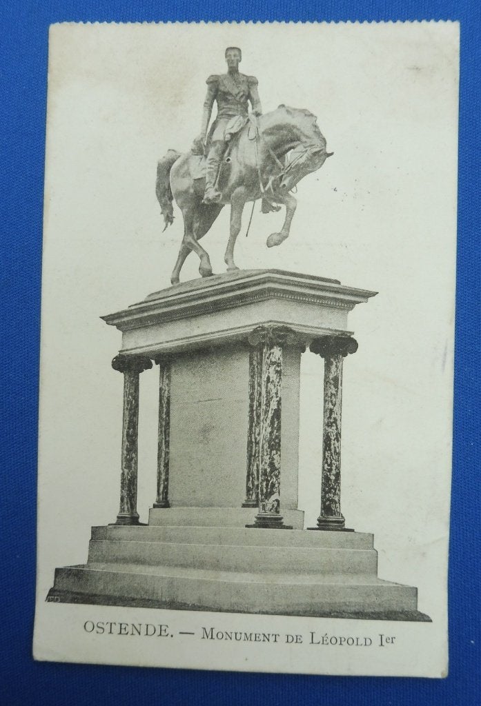 Feldpostkaart 40. Infanterie-Division Oostende 1915, Verzenden, Landmacht, Duitsland, Overige typen