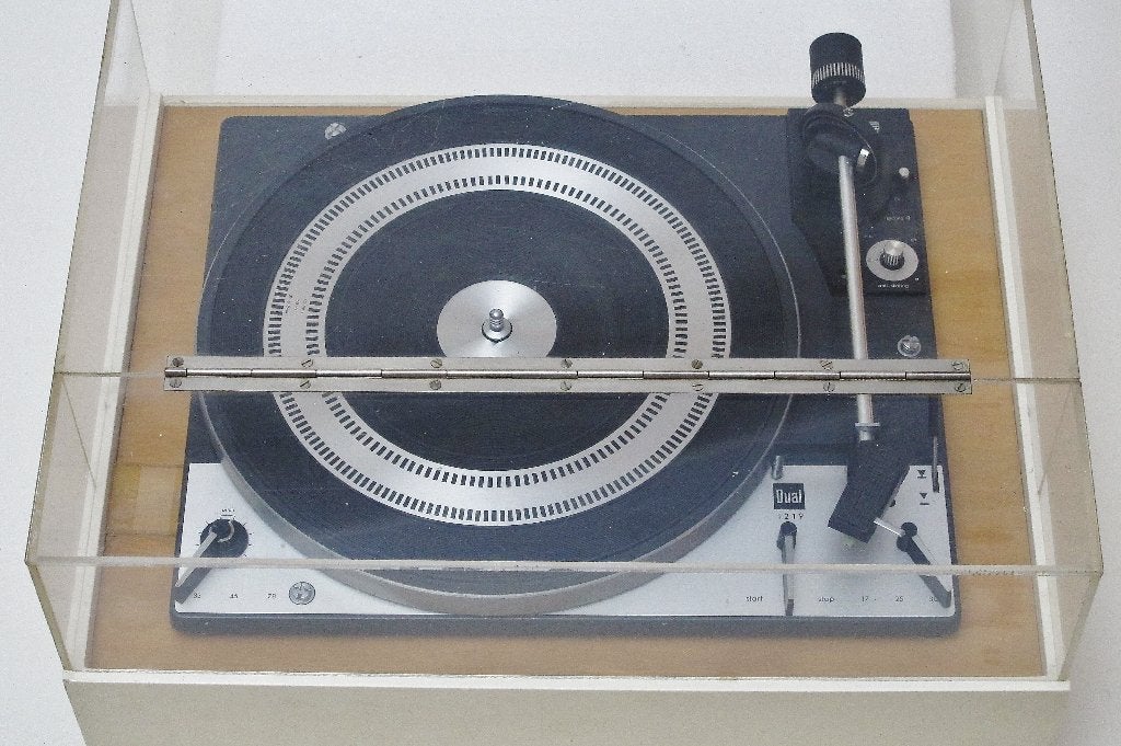 DUAL type 1219 Platenspeler, Ophalen, Platenspeler, Dual, Gebruikt
