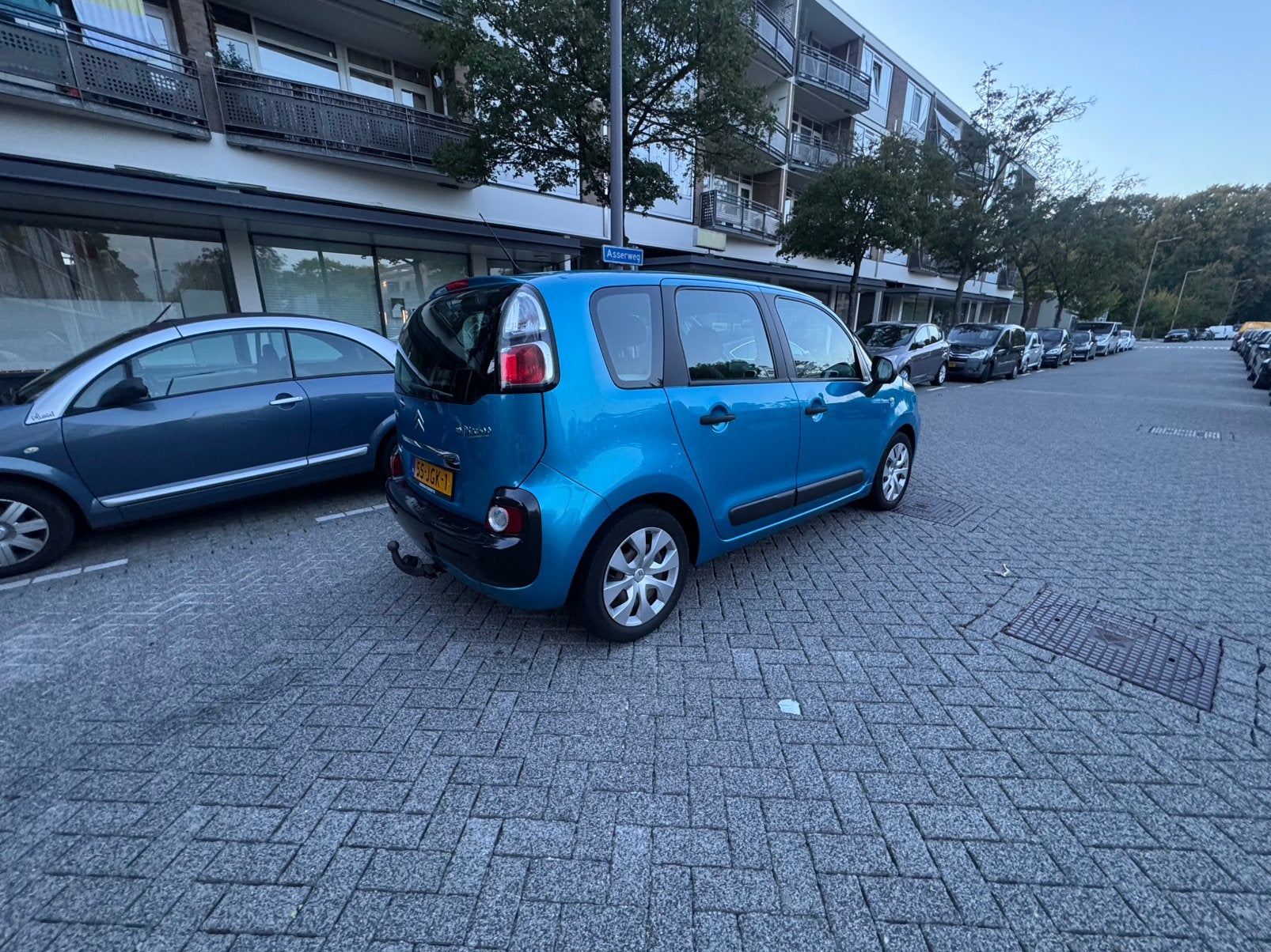Citroën C3 Picasso 1.4 VTI 2009 Blauw, Voorwielaandrijving, Dealer onderhouden, 15 km/l, Blauw