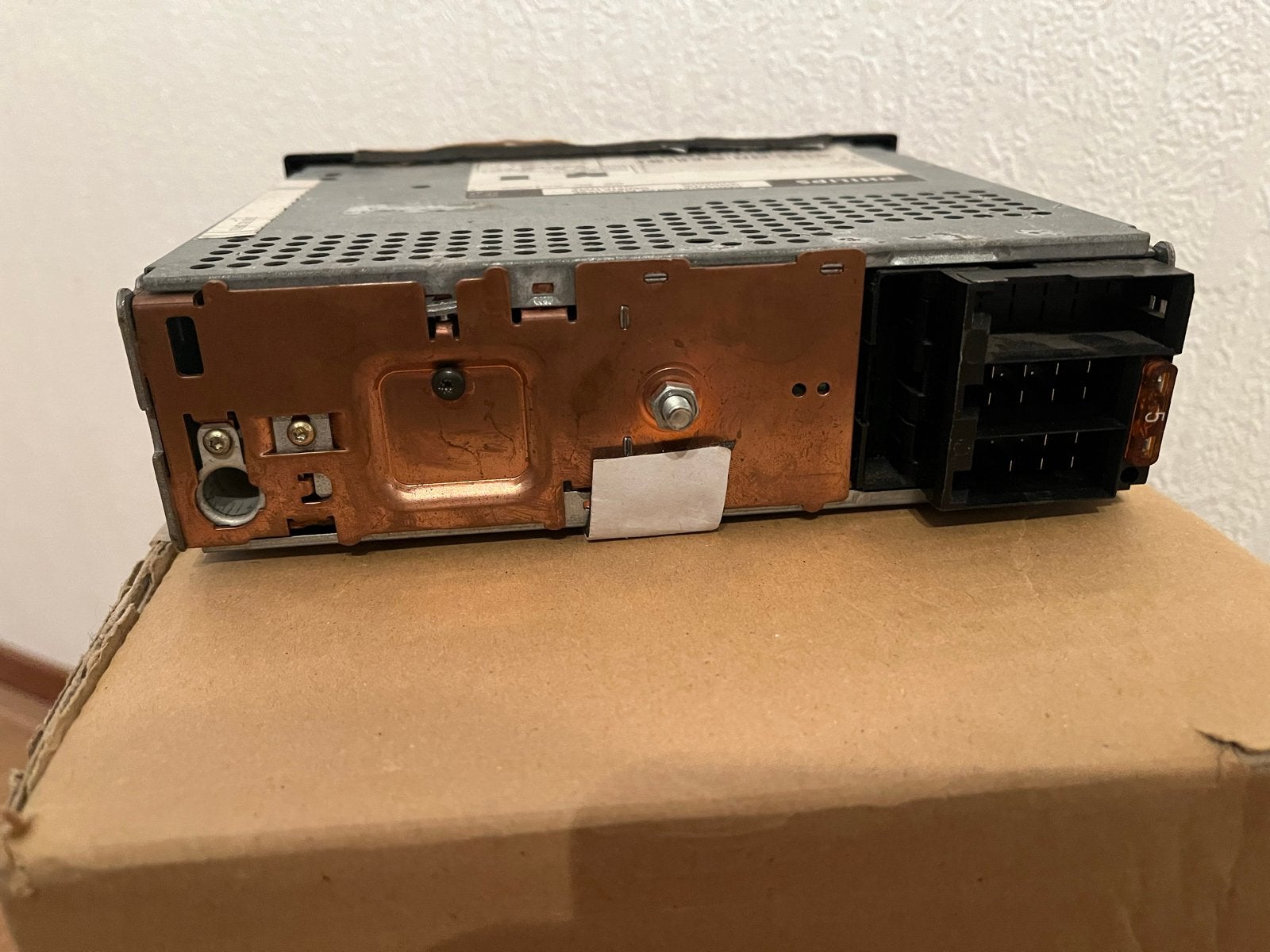 JVC en Philips autoradio's - Set van 2, Auto diversen, Ophalen, Gebruikt