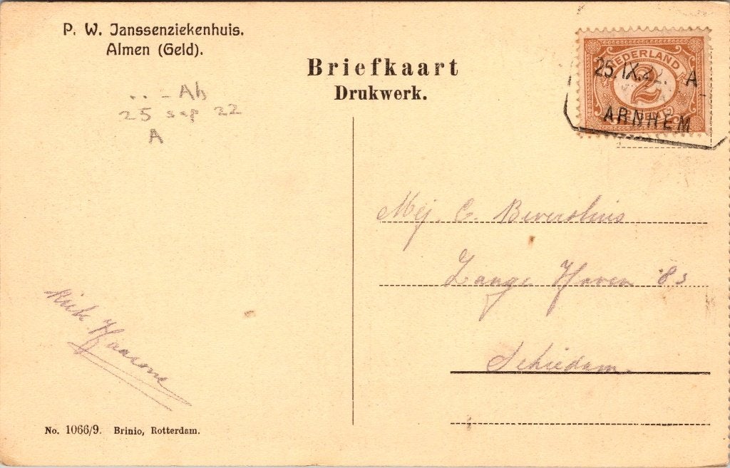Almen - 12 oude ansichtkaarten, Ophalen of Verzenden, Voor 1920, Gelopen, Gelderland