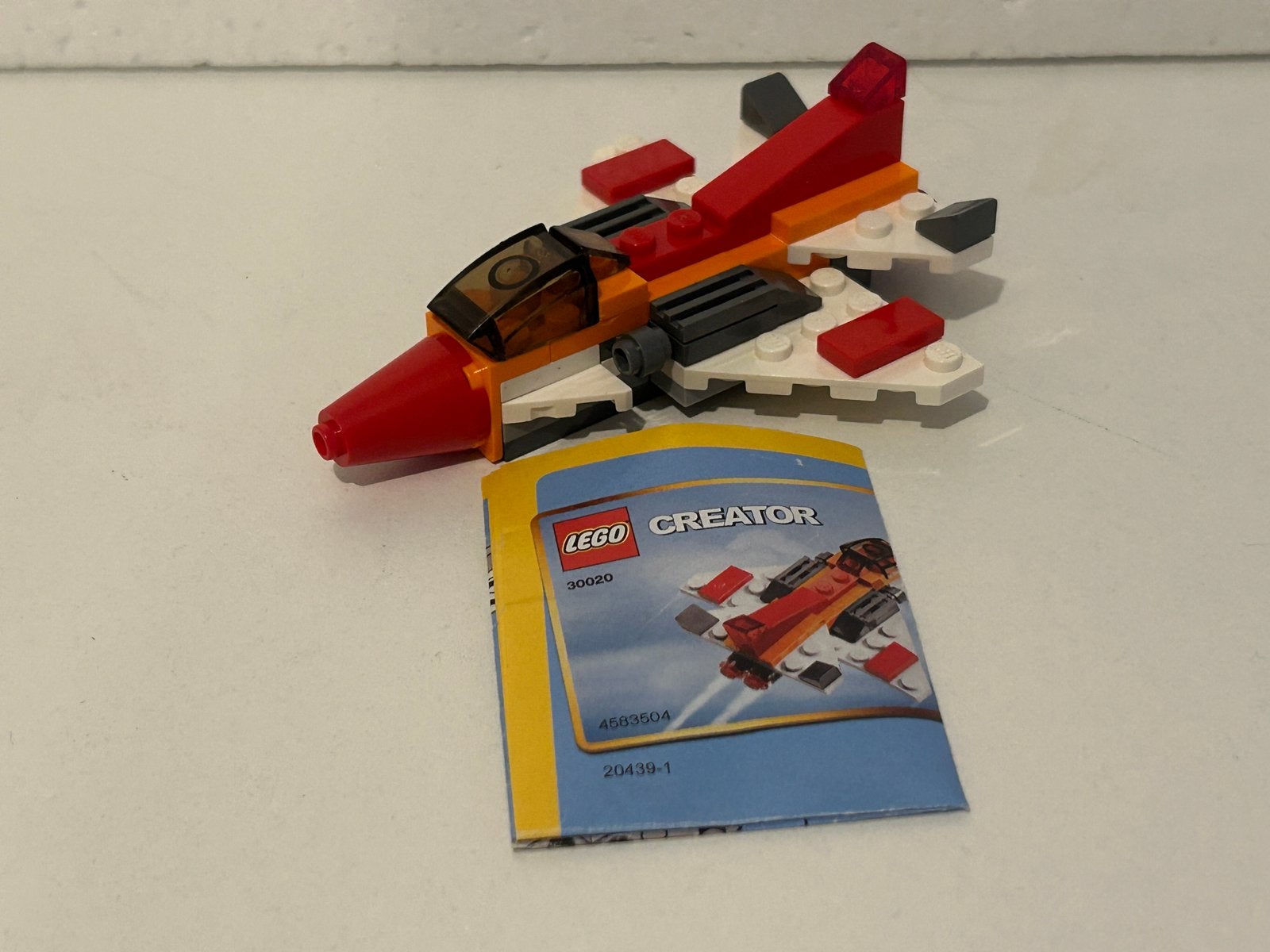 Lego creator 30020 jet, Lego, Info@lego.com, Denemarken, Lego