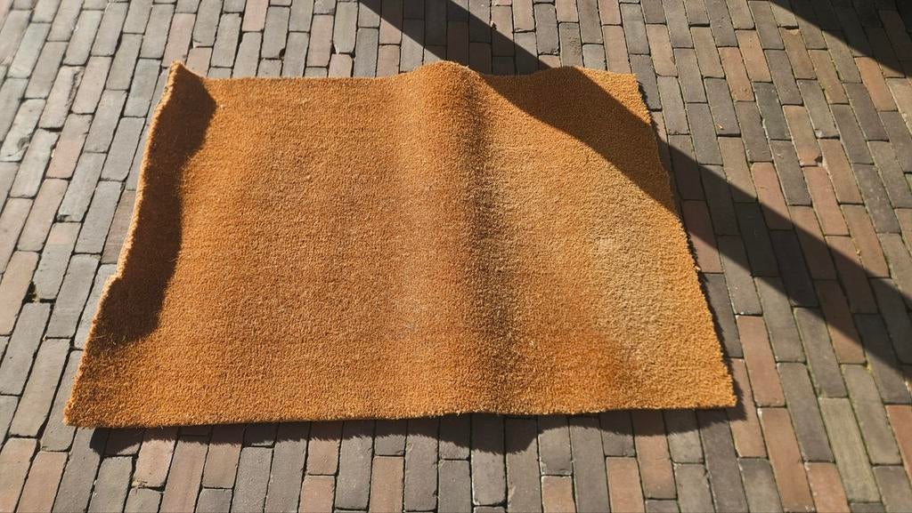 Kokos deumat 90 x 130 cm, Ophalen, Rechthoekig, 100 tot 150 cm, 50 tot 100 cm