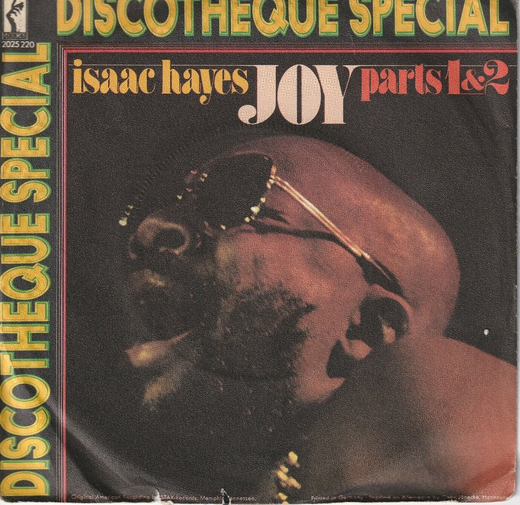 Isaac Hayes 7"single, Gebruikt, 7 inch, Pop, Fotohoes