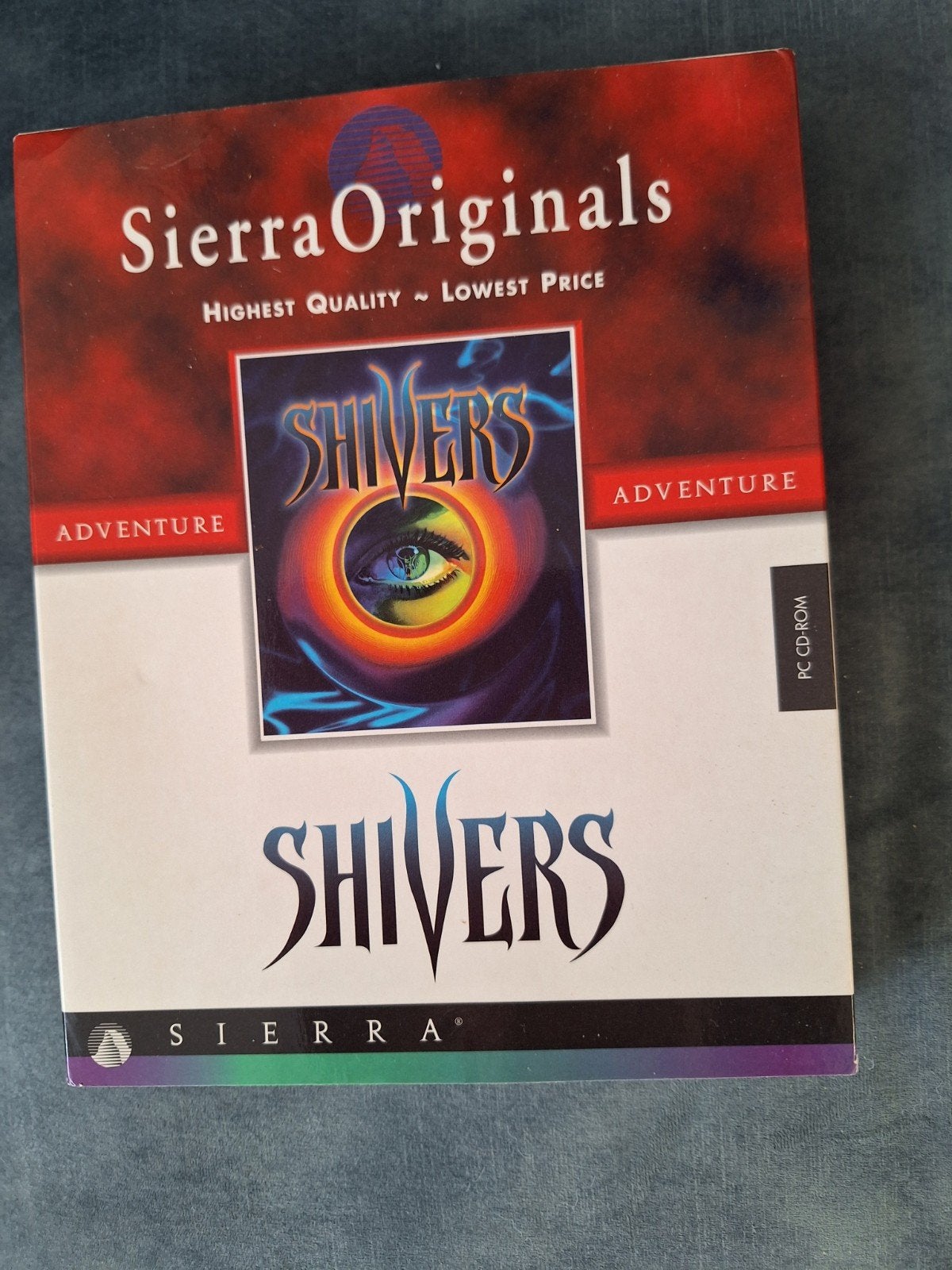 Shivers PC CD-ROM - Sierra Originals Avontuur, Avontuur en Actie, 1 speler, Ophalen of Verzenden, Zo goed als nieuw