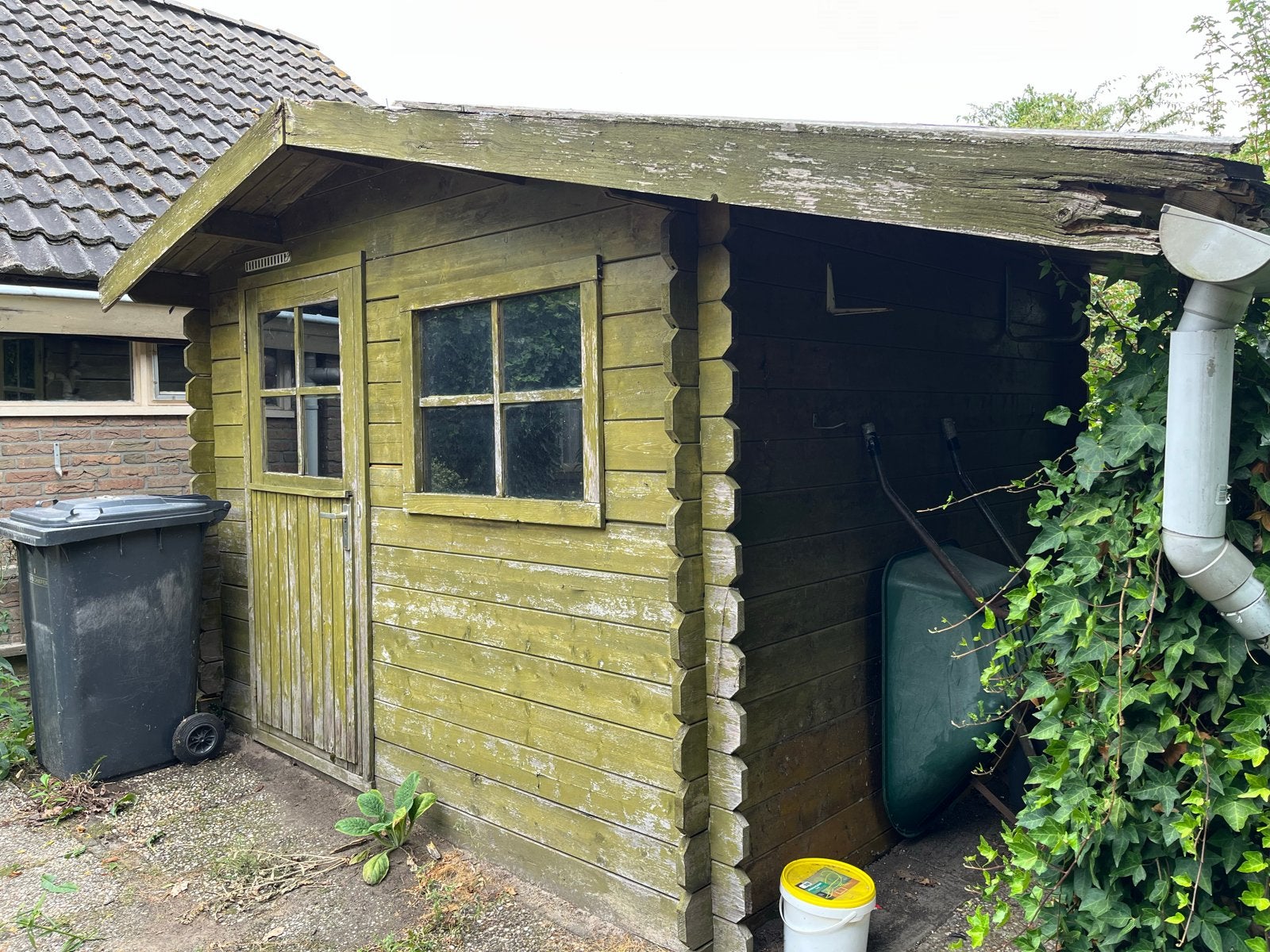 Houten Tuinhuisje / Berging - Gebruikt, Ophalen, Gebruikt, Hout, Overige typen