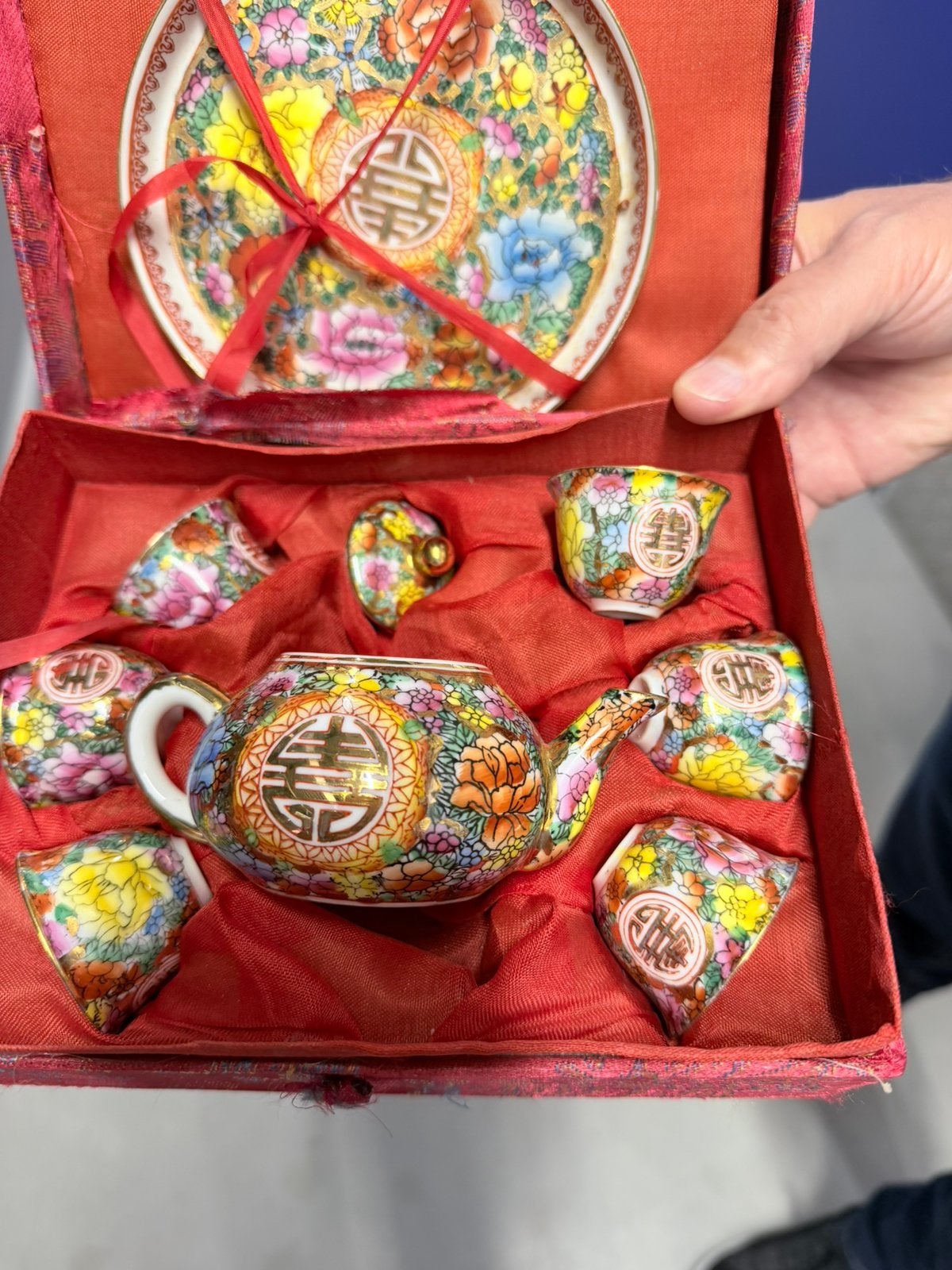 Chinees theesetje, Antiek en Kunst, Antiek | Servies compleet, Ophalen