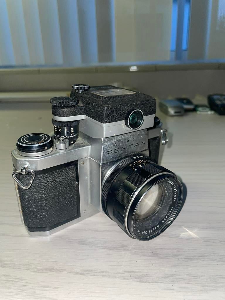 Asahi Pentax SV, Audio, Tv en Foto, Fotocamera's Analoog, Ophalen, Zo goed als nieuw, Spiegelreflex, Pentax
