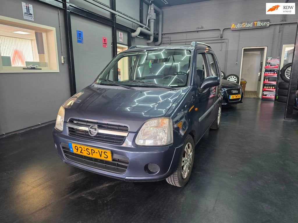 Opel Agila 1.2-16V Flexx cool 1 jaar APK!, Voorwielaandrijving, 4 cilinders, 1229 cc, Origineel Nederlands