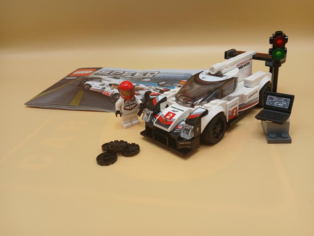 Lego Speed Champions, 75887 Porsche 919 Hybrid. **ZGAN**, Compleet, Lego, Zo goed als nieuw, Complete set