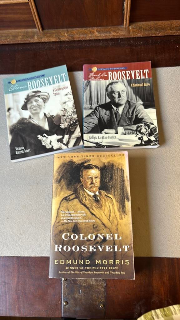 Franklin D. en Eleanor Roosevelt & Colonel Roosevelt, Ophalen of Verzenden, Gelezen, Noord-Amerika