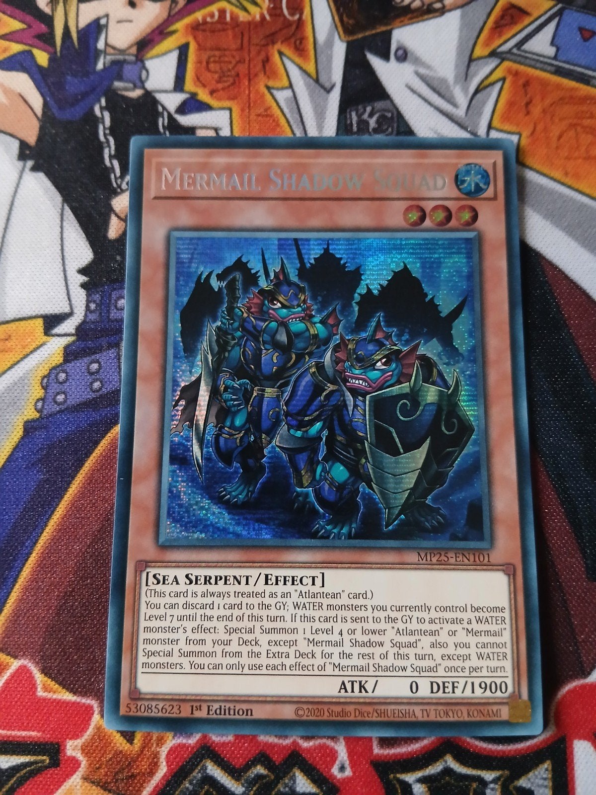 Mermail Shadow Squad - Secret Rare MP25 - Yu-Gi-Oh, Ophalen of Verzenden, Zo goed als nieuw, Foil