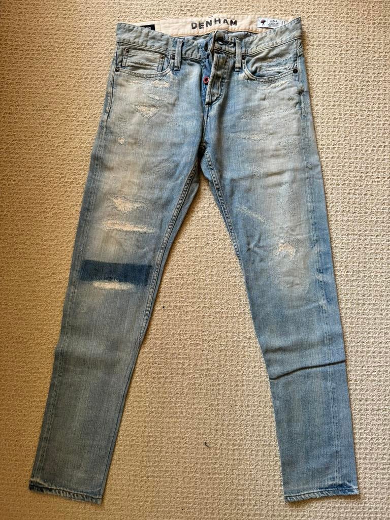 Denham Razor Slim Fit Selvedge Jeans 31 x 30 Spijkerbroek, Kleding | Heren, Spijkerbroeken en Jeans, Ophalen of Verzenden, Nieuw