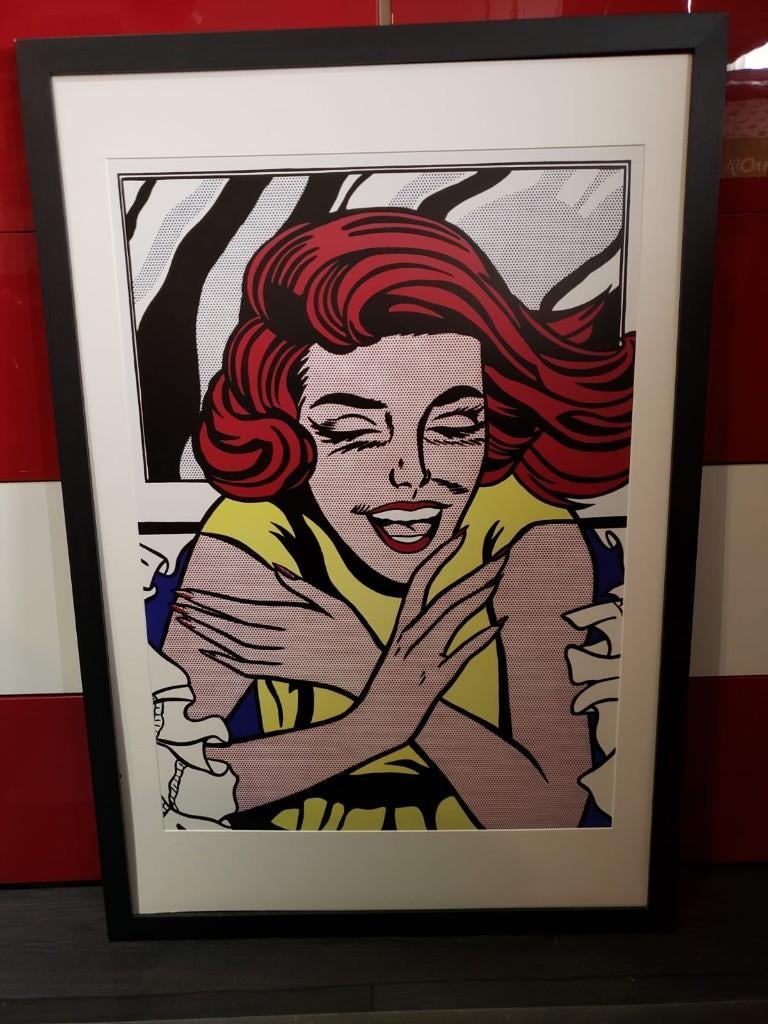 Roy Lichtenstein (print), Ophalen of Verzenden, 75 cm of meer, 50 tot 75 cm, Print