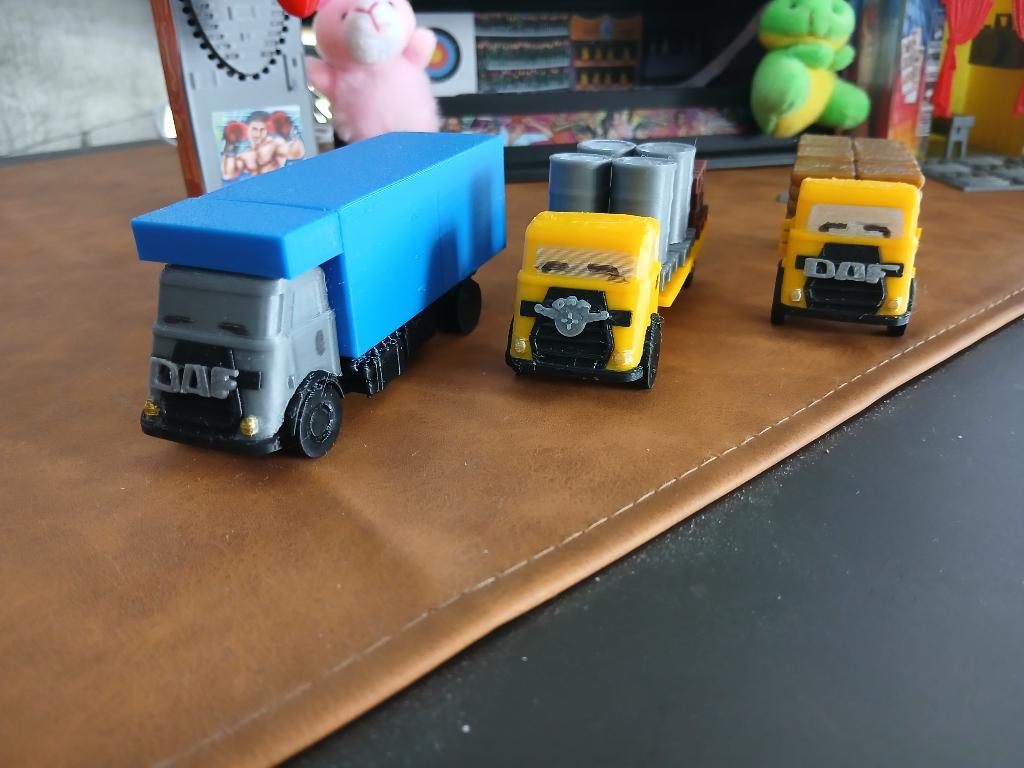 3x DAF 1600 modelbouw "KIKKER MODEL", Overige merken, 1:50 of kleiner, Nieuw, Ophalen of Verzenden