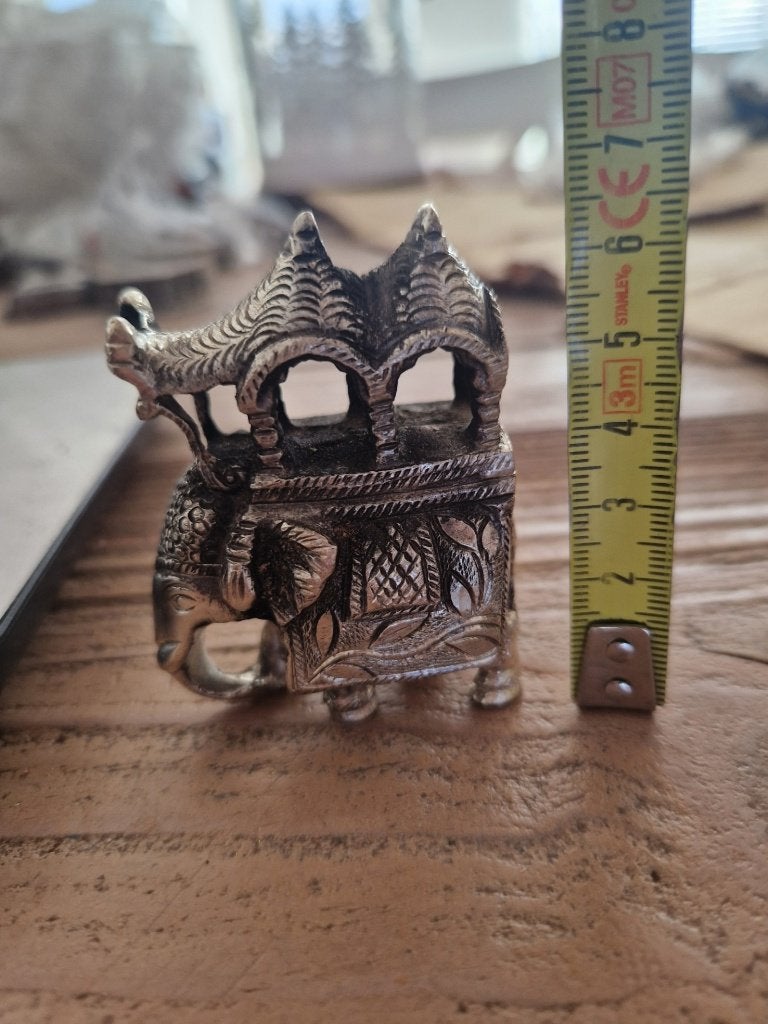 Verzilverd olifantje 207 gram, Antiek en Kunst, Ophalen of Verzenden