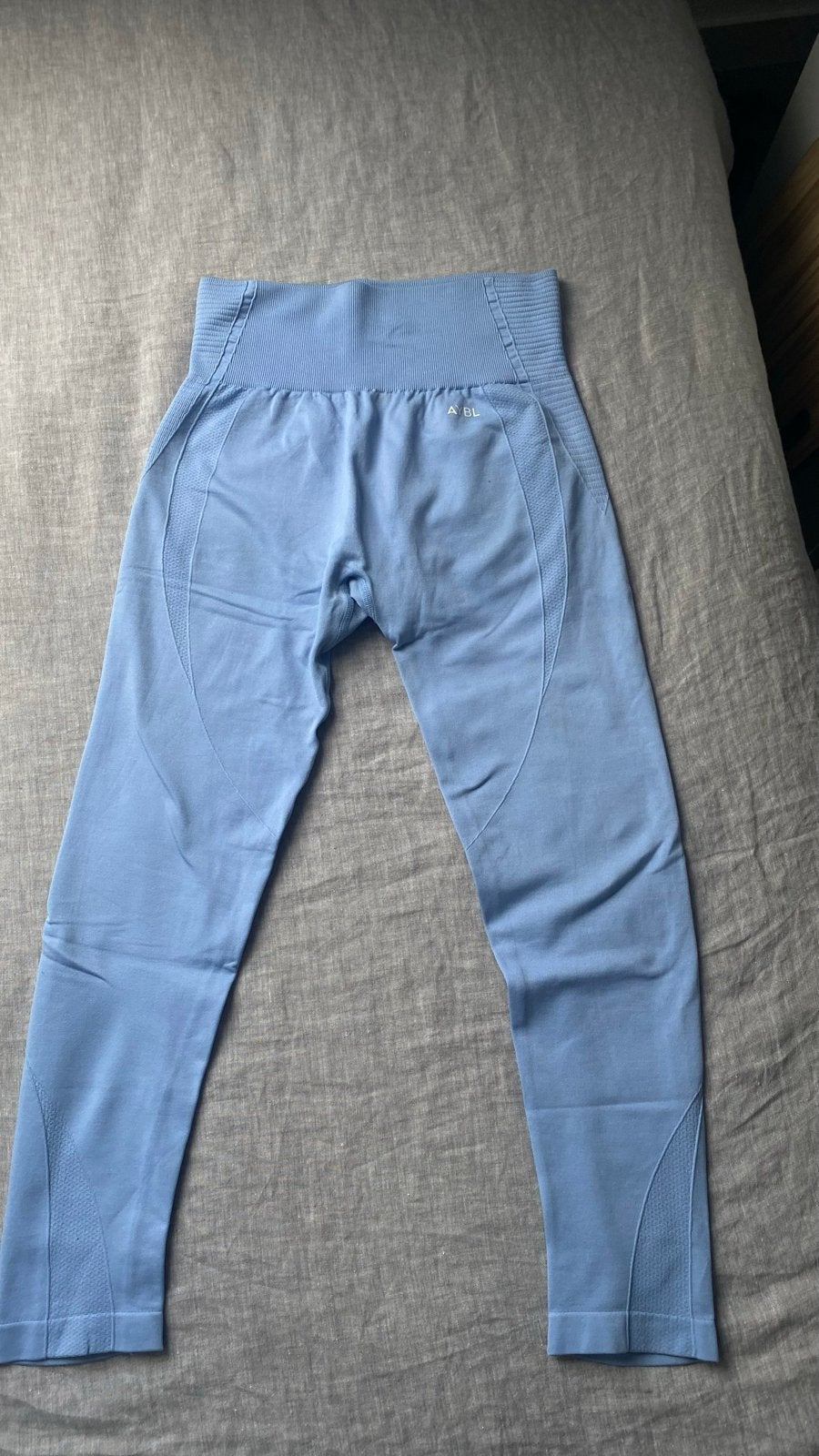 AYBL Legging - Lichtblauw - Maat L, Maat 36 (S), Verzenden, Blauw, Fitness of Aerobics