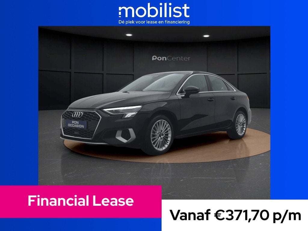Audi A3 Limousine 30 TFSI Advanced Edition (bj 2024), Automaat, Gebruikt, Zwart, Bedrijf