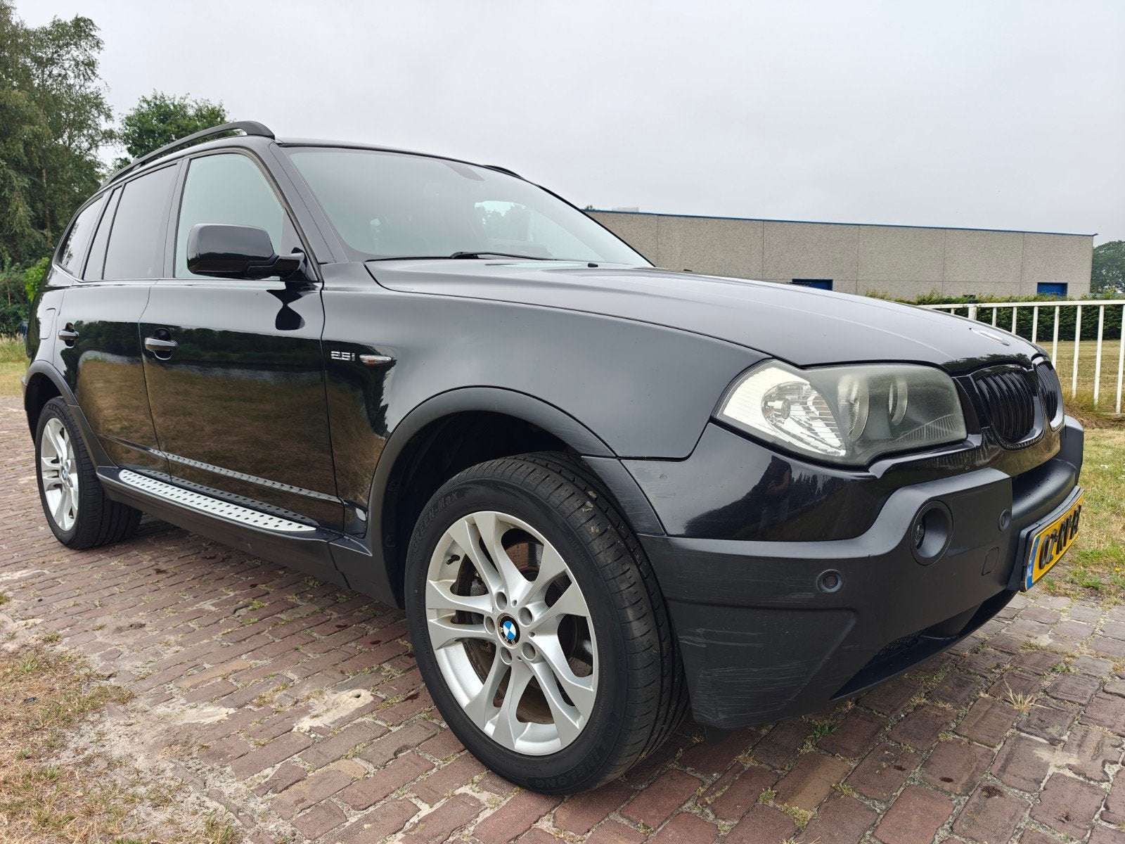 BMW X3 2.5 I AUT 2005 Zwart Clima Cruise Leder, Auto's, BMW, Bedrijf, X3, 4x4, ABS, Airbags, Airconditioning, Alarm, Automatische klimaatregeling
