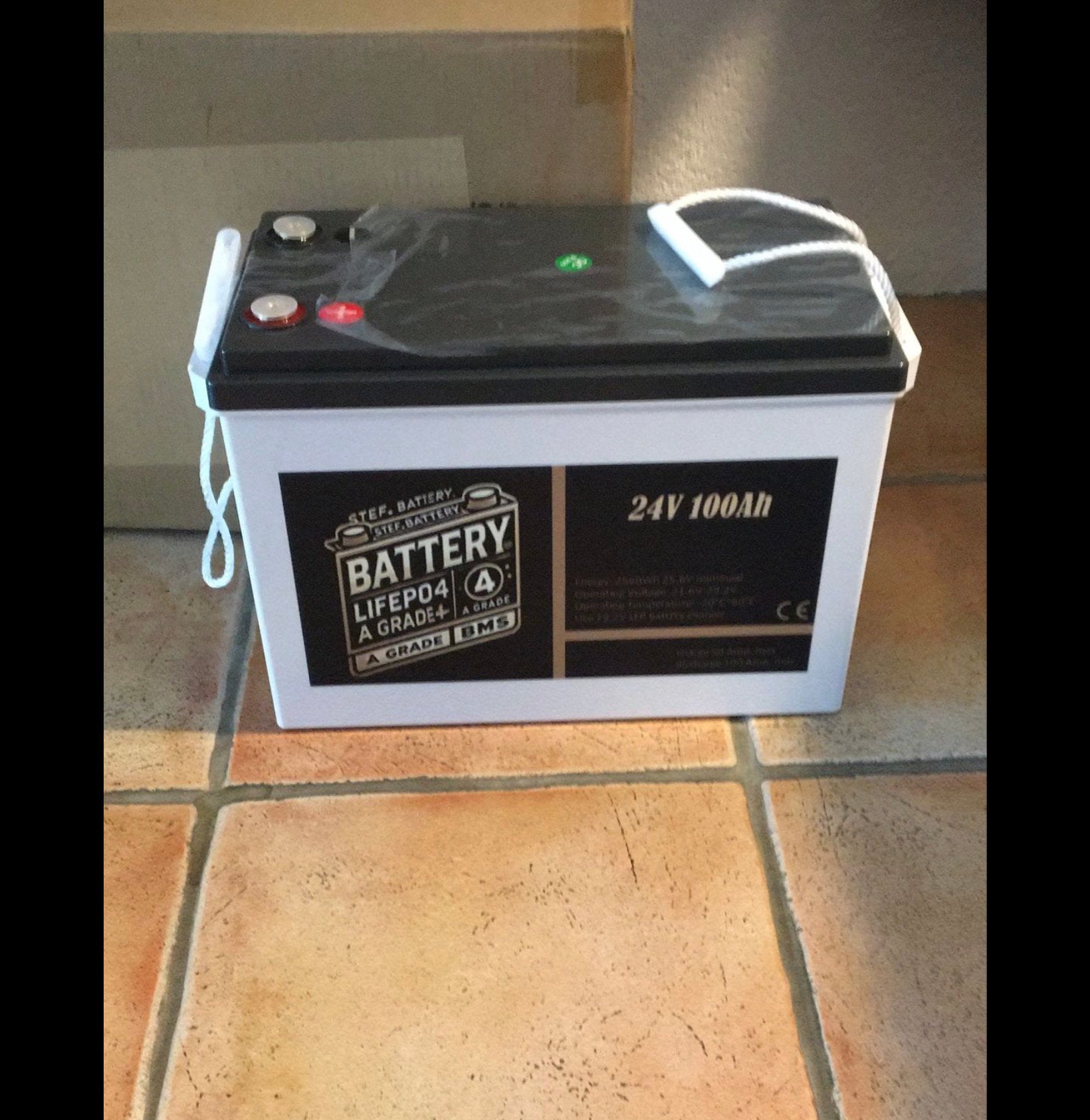 25,6V 100Ah LiFePO4 Premium Accu  Smart BMS 5 jaar ervaring, Nieuw