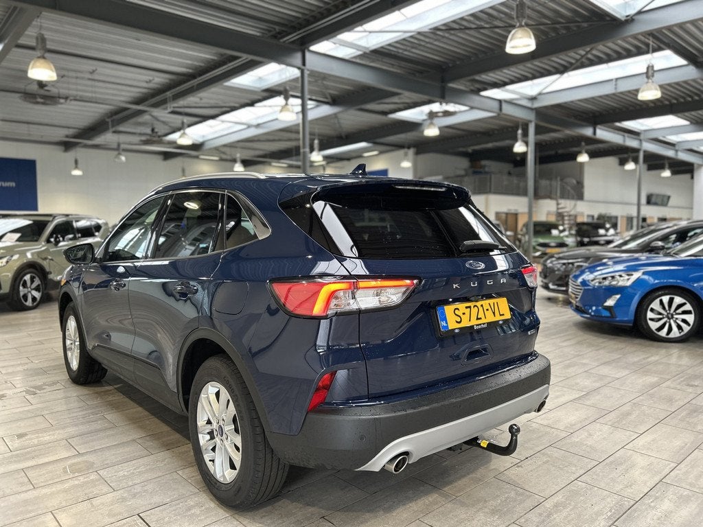Ford Kuga 2.5 PHEV 225pk Titanium | Trekhaak | Winterpack |, 12 maanden, Gebruikt, 4 cilinders, Blauw
