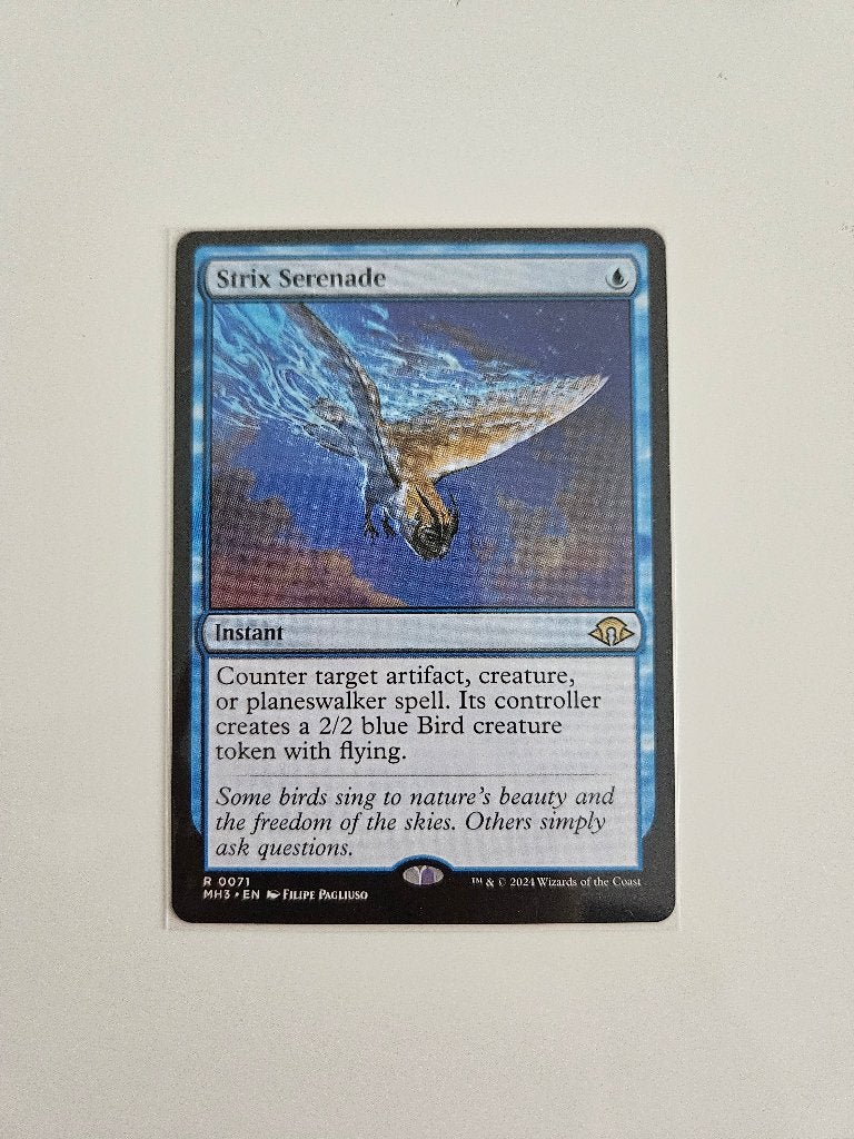 Strix Serenade MTG, Ophalen of Verzenden, Nieuw, Losse kaart