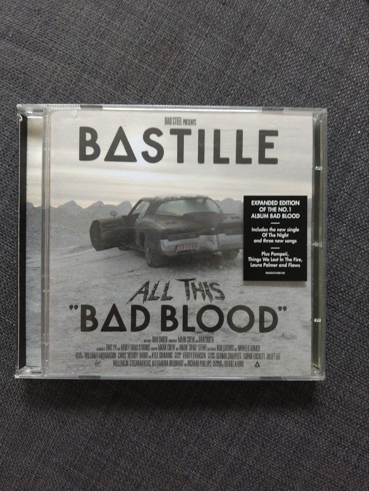Bastille - All This Bad Blood (Expanded Edition) CD, Inclusief doosje, Ophalen of Verzenden, Zo goed als nieuw, Indie