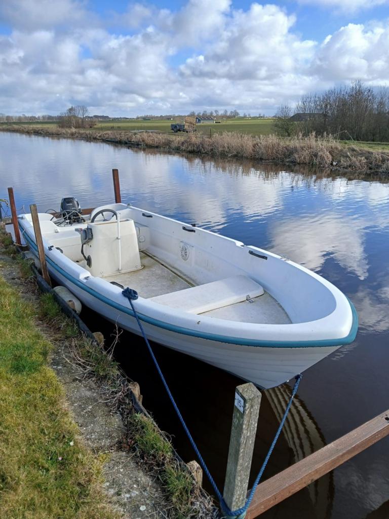 Finnmaster 5 meter een Scandinavische boot geen chinees!!!, Benzine, 15 pk, Buitenboordmotor, Biminitop
