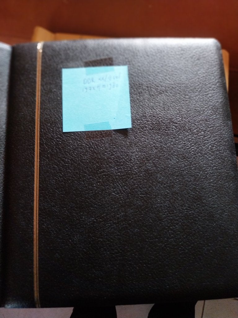 3 Schaubeck albums DDR postzegels 1981-1990, Verzenden, Na 1940