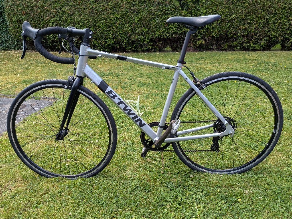 Btwin Triban 100., Overige merken, Gebruikt, Velgrem, 49 tot 53 cm