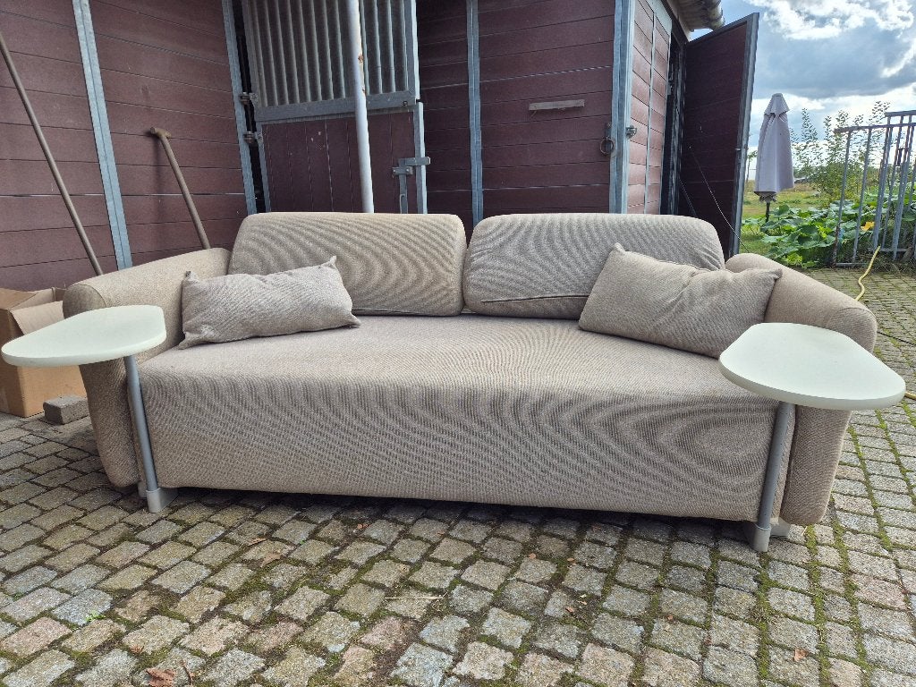 Zit-slaapbank Mysinge, Ophalen, Gebruikt, Tweepersoons, Bruin